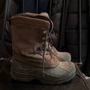 Men's Kamik Nation Plus Dark Brown Insulated Waterproof Boots